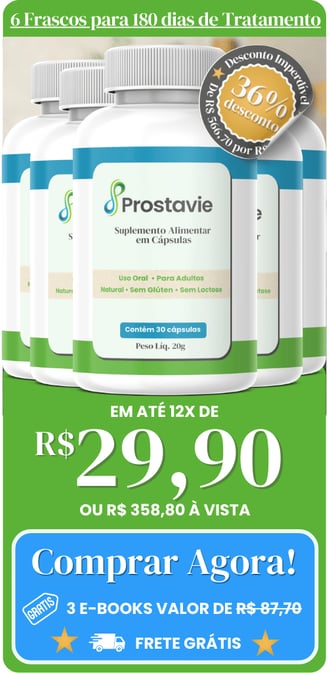 OFERTA PARA 6 FRASCOS COM 180 CAPSULAS