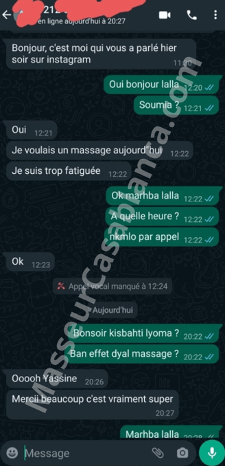 Massage pour femmes