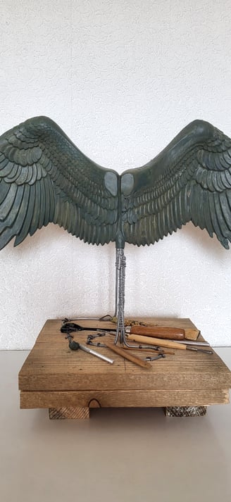 Clay Garuda wings.