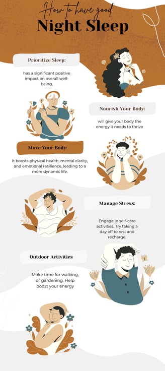 illustrative of how to sleep well