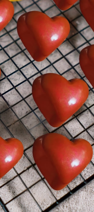 LovebitesChoco Red heart Chocolate valentine