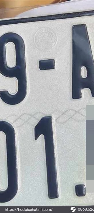 Từ 2025, thống nhất biển số xe máy màu trắng có 2 chữ cái