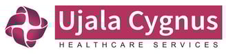 An image showing logo of ujala cygnus Hospital in Karnal
