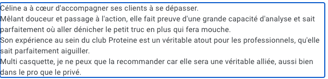 Avis client céline FOLLY
