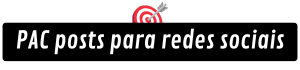 Pacote posts redes sociais