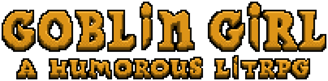 Goblin Girl, Pixel Art, Title, Vaughan Farrar, Lit RPG