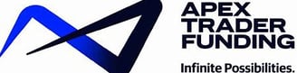 a logo for apexx trading