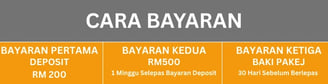 pakej padang cara bayaran