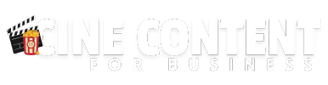 Logotipo Cine Content - bco