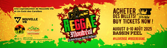 promo poster for rise reggae festival montreal
