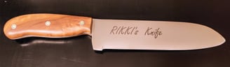 Custom kitchen knife