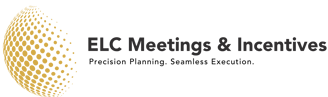 ELC Meetings & Incentives Logo with Gold Globe reinforcing our commitment to perfection