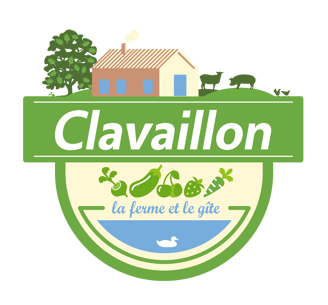 Clavaillon - la ferme et le gîte logo