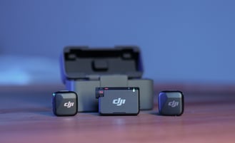Mes micros cravate : DJI Mic Mini