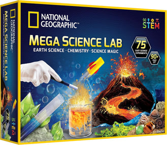 Check out this National Geographic Mega Science Lab kit