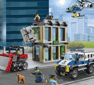 LEGO POLICE BULLDOZER