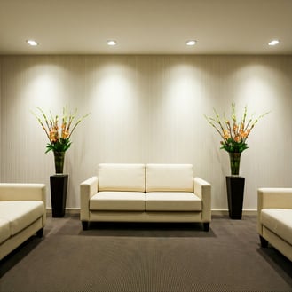 3D wallpapers for office reception