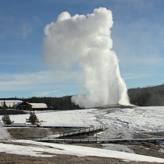 yellow stone national park - old faithful