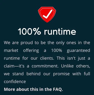 100% runtime