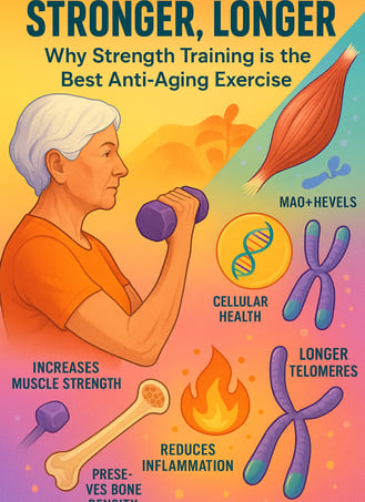 Stronger, Longer: Why Strength Training Is the Best Anti-Aging Exercise