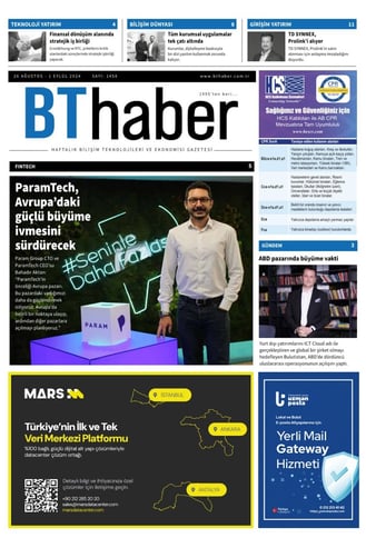 Bahadır Aktan, BTHaber, Dergi, Kapak, Teknoloji, AI, Fintech, Büyüme, Avrupa