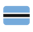 Bandera de Botsuana.