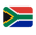 Bandera de Sudáfrica.