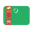 Bandera de Turkmenistán