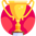 Trophy cup icon.