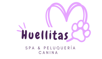 Huellitas peluquería canina logo