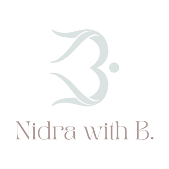 Nidra with B. logo