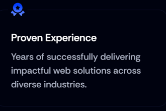 Why Design spark stands out from other agencies - Proven experience in web designing and developing