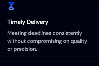 Why Design spark stands out from other agencies- Timely Delivery