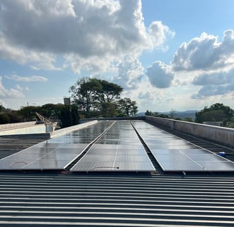 Energia solar no hospital regional de divinolandia em divinolandia sp