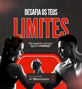 Post de instagram para ginasio