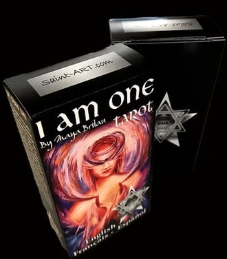 Psychic Readings tarot Los Angeles I Am One Tarot Deck 78 Cards by Maya Britan