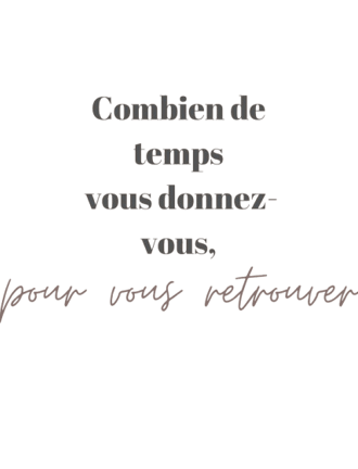 Citation Se retrouver