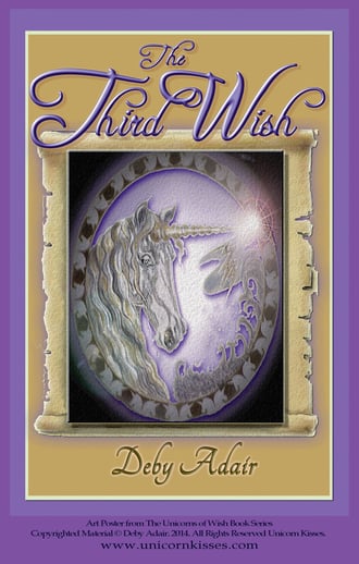 Unicorns of WISH books by Deby Adair, Australian author & artist.
