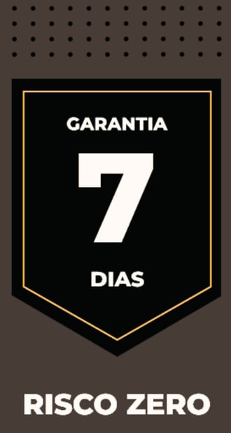 Selo de Garantia RISCO ZERO de 7 Dias do Sussurro da Tempestade - Cesar Felicio