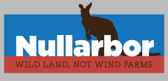 Nullarbor not wind farms logo