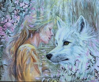 abstract realism animal art