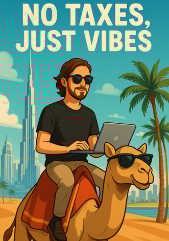 No taxes, just vibes. Dubai the best place to relocate in 2025 for digital nomads
