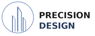 precision desing logo
