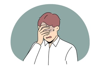 Crying boy
