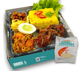 Nasi Kuning Ayam Mentega MamiRasa