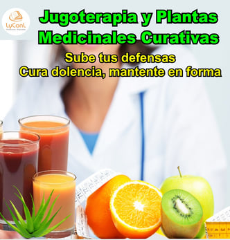 jugos naturales y medicinales , jugoterapia
