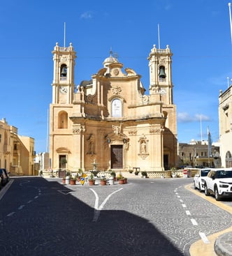 Gharb parish church.