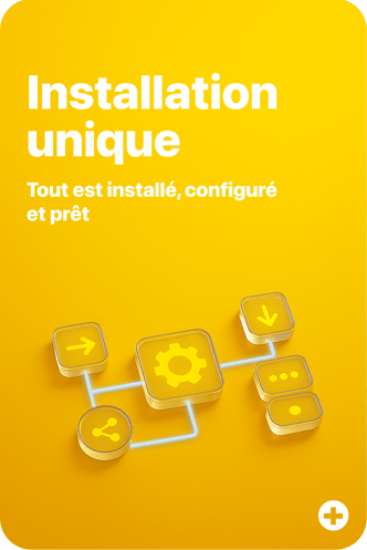 Installation clé en main des systèmes d'automatisation Kairos AI.