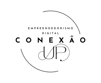 Logo da marca Conexão UP empreendedorismo digital