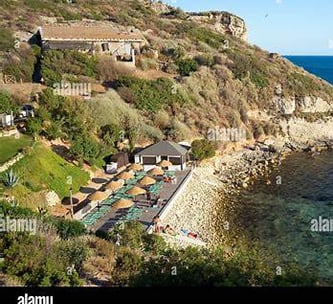 Coastal cliffs at Cape Sant’Elia, near Cagliari
